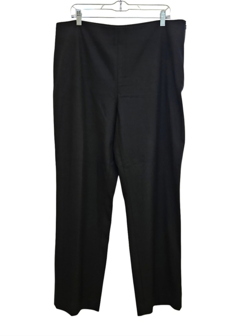 women's Talbot black classic side zip knit pants size 16
